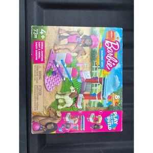 Mega Barbie Horse Jumping Building Set 73 Pcs HDJ87 2021 New In Box Sealed